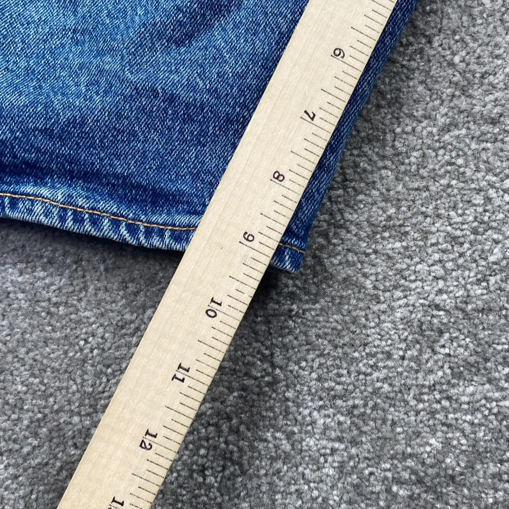Levi's 501 Premium Denim Shorts Mens 32 Blue Original Fit Button Fly 24213